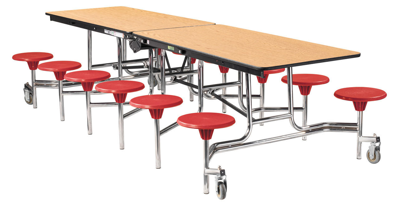 https://www.shifflerequip.com/nps-mobile-cafeteria-table-w-stools-10l-mdf-core-textured-black-frame-with-chromed-base/