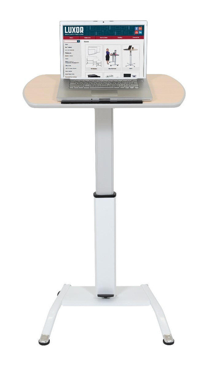 https://www.shifflerequip.com/pneumatic-adjustable-height-lectern-mobile-standing-desk-light-wood/
